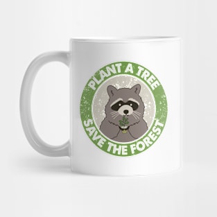 RACCOON SAVE THE FOREST Mug